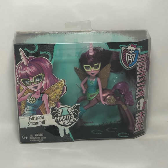 monster high Other - RARE Monster High Penepole Steamtail Fright Mares doll